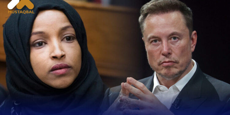 Ilhan Cumar iyo Elon Musk oo isdhaafsaday hadallo kulul